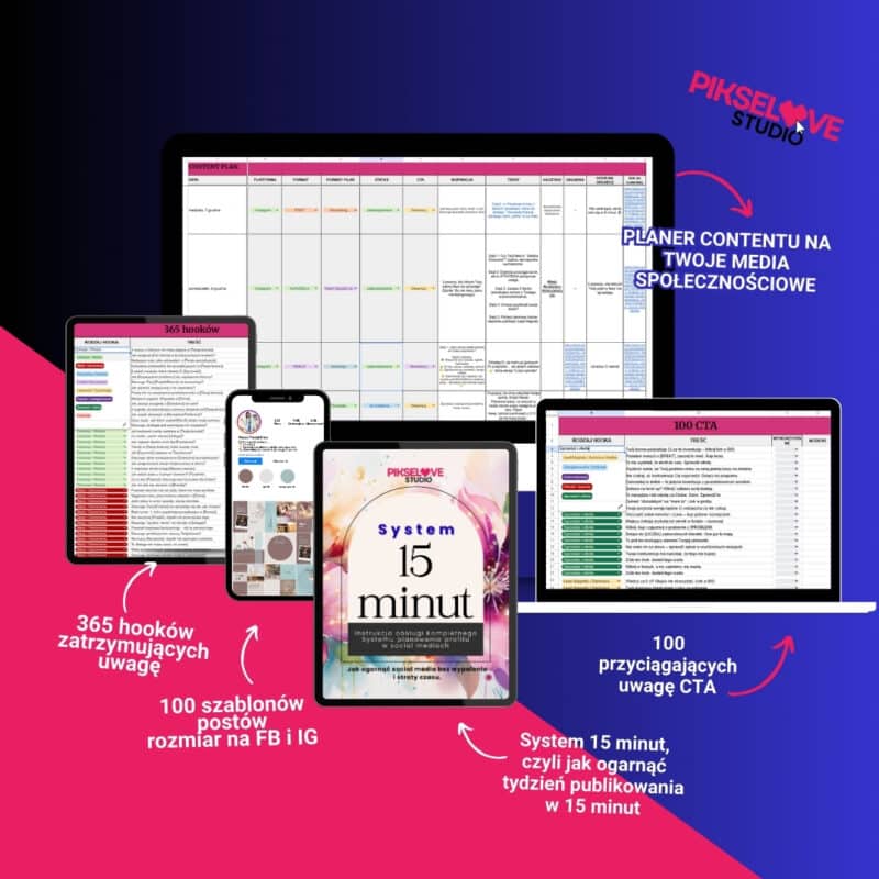 Pakiet standard SYSTEM Social Media Planer